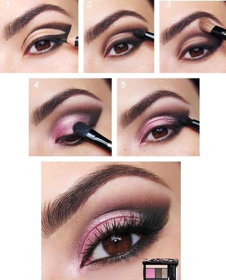 Makeup til brune øjne