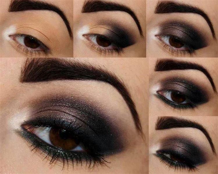 Makeup til brune øjne