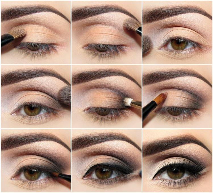 Makeup til brune øjne